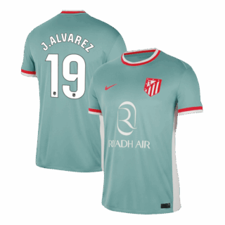 J.ALVAREZ #19 Atletico Madrid Away Jersey 2024/25