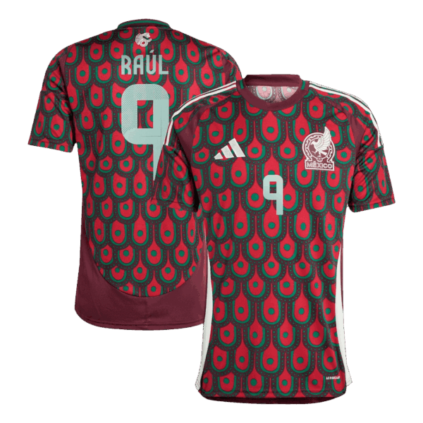 RAUL #9 Mexico Home Jersey Copa America 2024 - Image 2