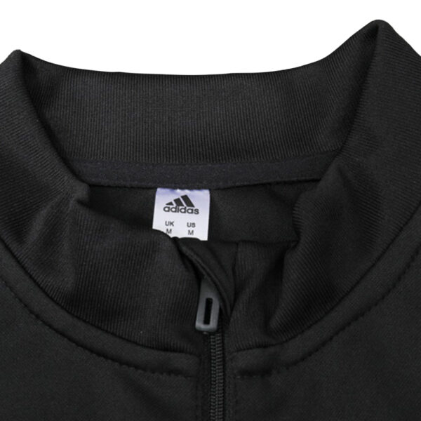 Kids Juventus Zipper Sweatshirt Kit(Top+Pants) Black 2023/24 - Image 3