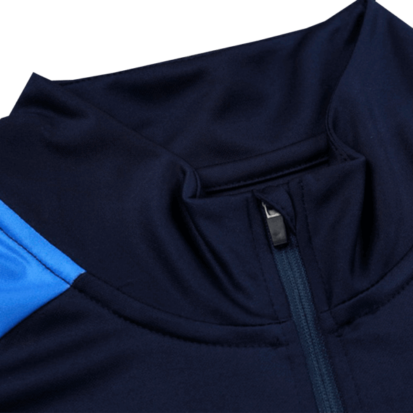 Napoli Zipper Sweatshirt Kit(Top+Pants) Navy Replica 2022/23 - Image 7