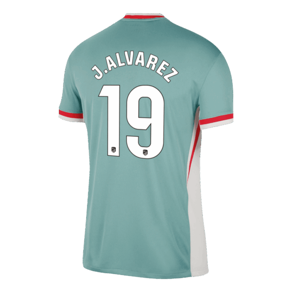J.ALVAREZ #19 Atletico Madrid Away Jersey 2024/25 - Image 3