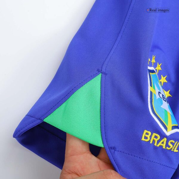 Brazil Soccer Shorts Home Replica 2022 - Image 8