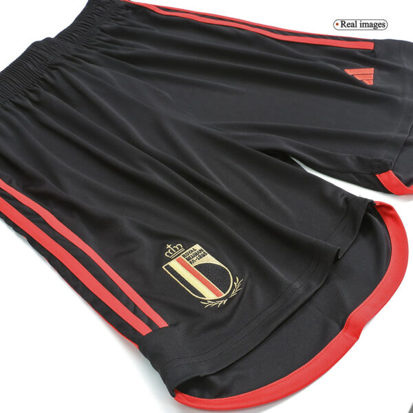 Belgium Soccer Shorts Home Replica World Cup 2022 - Image 9