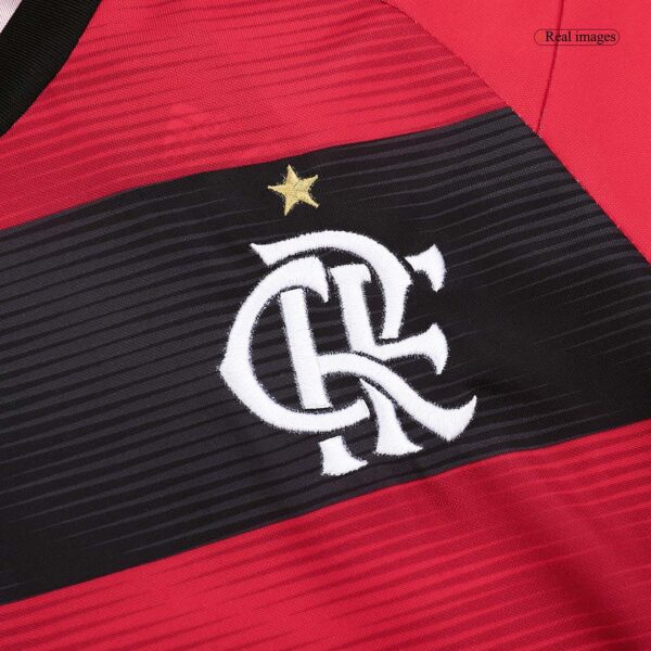 Kids CR Flamengo Home Jersey Kit 2023/24 - Image 9
