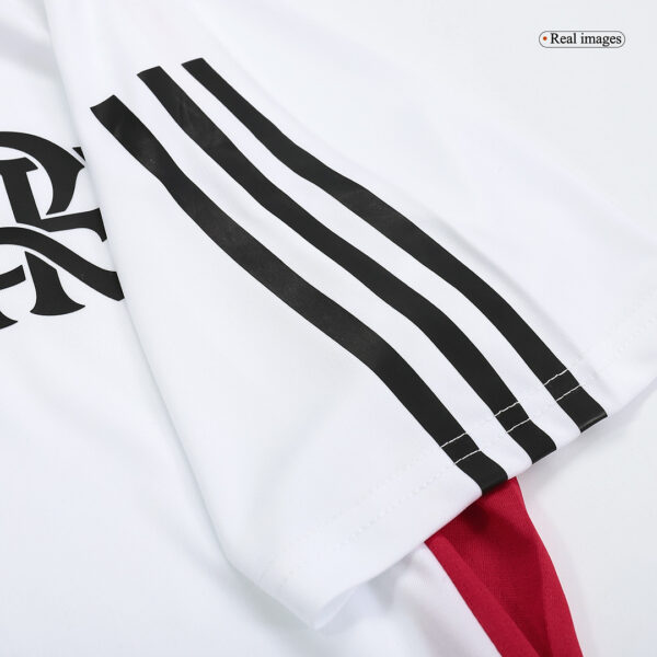 CR Flamengo Pre-Match Jersey White Replica 2023/24 - Image 9