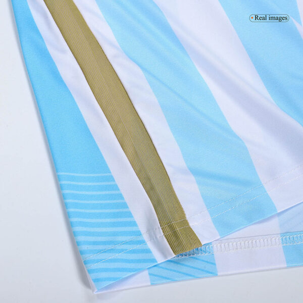 Messi #10 Argentina Retro Home Jersey 2014/15 - Image 9