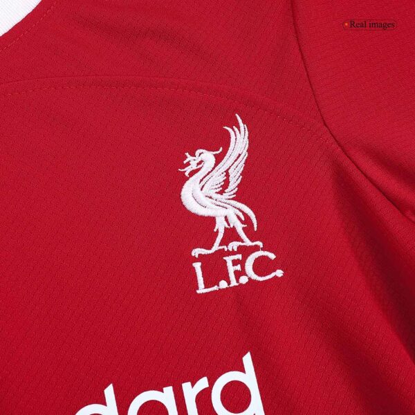 Kids Liverpool Home Jersey Kit 2023/24 - Image 11