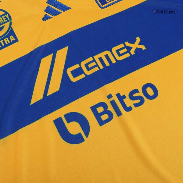 Tigres UANL Home Long Sleeve Jersey 2023/24 - Image 9