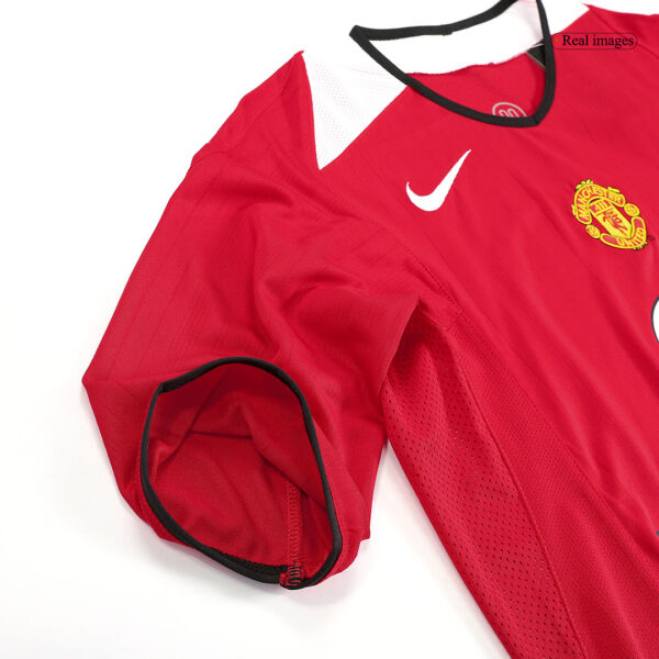 Rooney #8 Retro Manchester United Home Jersey 2005/06 - Image 11
