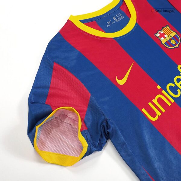 Messi #10 Barcelona Retro Jersey Home 2010/11 - Image 9
