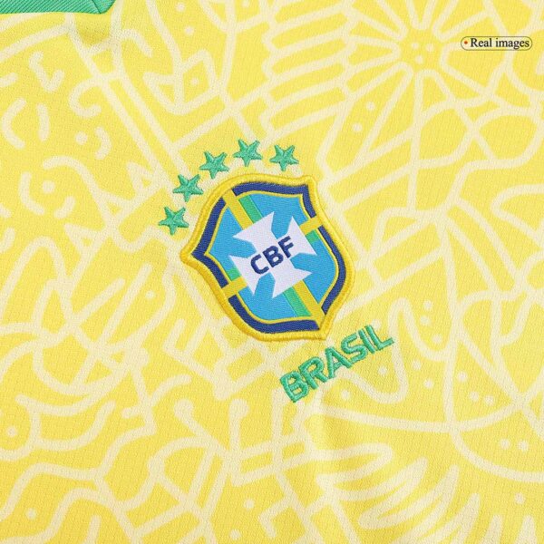 Kids Brazil Home Kit Copa America 2024 - Image 10