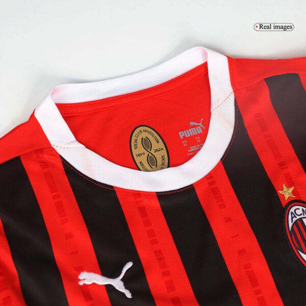 Kids AC Milan Home Jersey Kit 2024/25 - Image 9