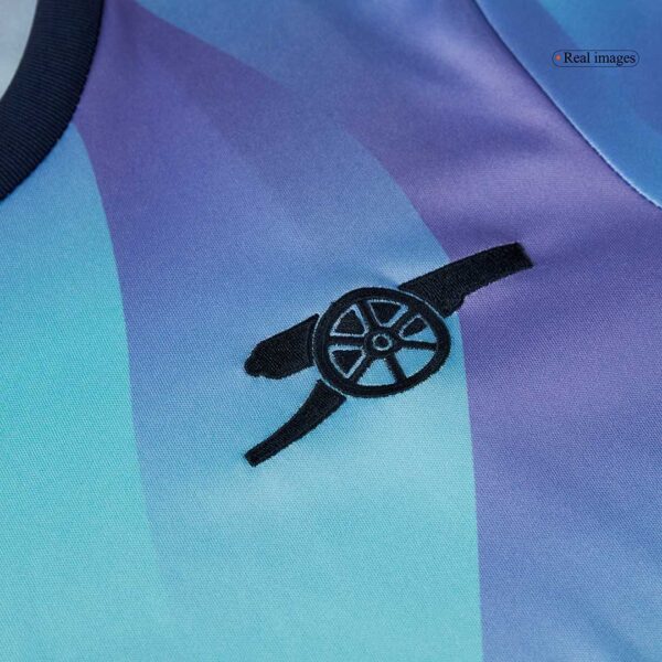 Kids Arsenal Third Jersey Kit 2024/25 - Image 8