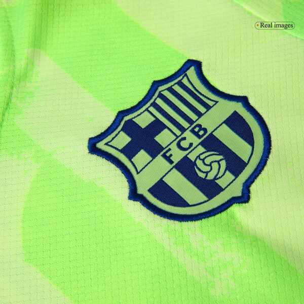 Kids Barcelona Third Spotify Logo Without Text Jersey Kit 2024/25 - Image 9