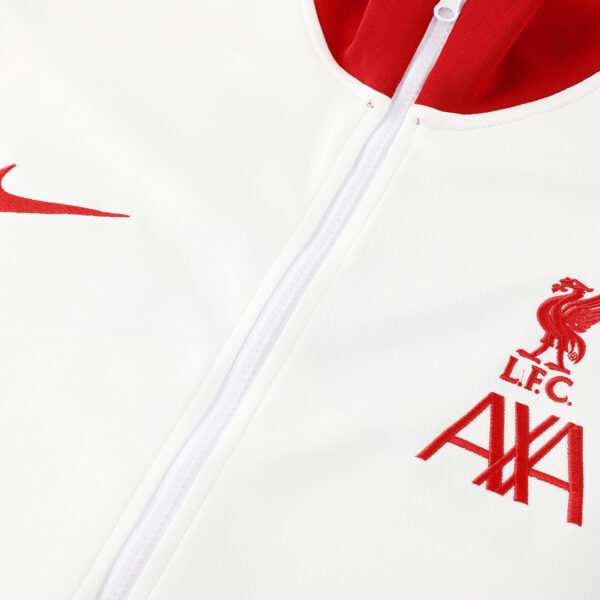 Liverpool Anthem Jacket White 2024/25 - Image 7