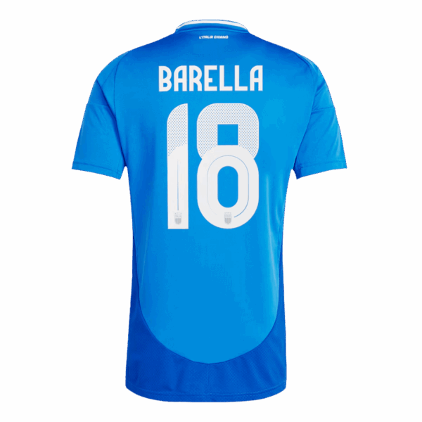 [Super Replica] BARELLA #18 Italy Home Jersey Euro 2024