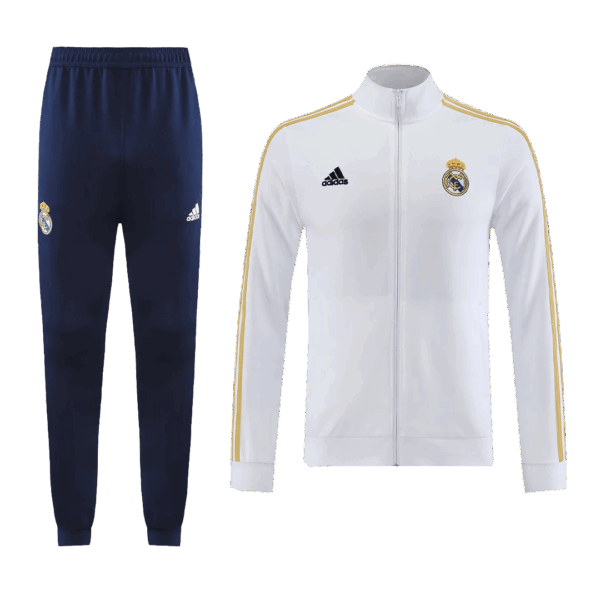 Real Madrid Training Kit Jacket+Pants White 2023/24