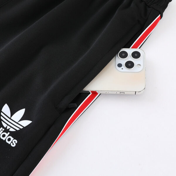 Manchester United Training Kit (Jacket+Pants) Black Replica 2022/23 - Image 14