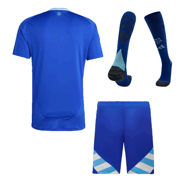 [Super Replica] Argentina Away Full Kit(Jersey+Shorts+Socks) Copa America 2024 - Image 2