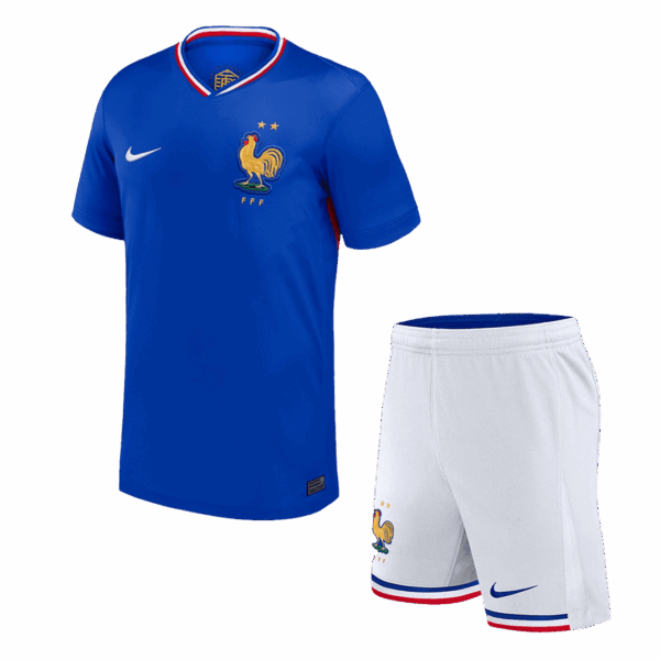 [Super Replica] France Home Kit(Jersey+Shorts) Euro 2024