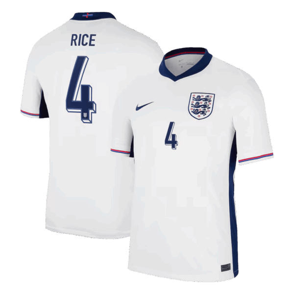[Super Replica] RICE #4 England Home Jersey Euro 2024