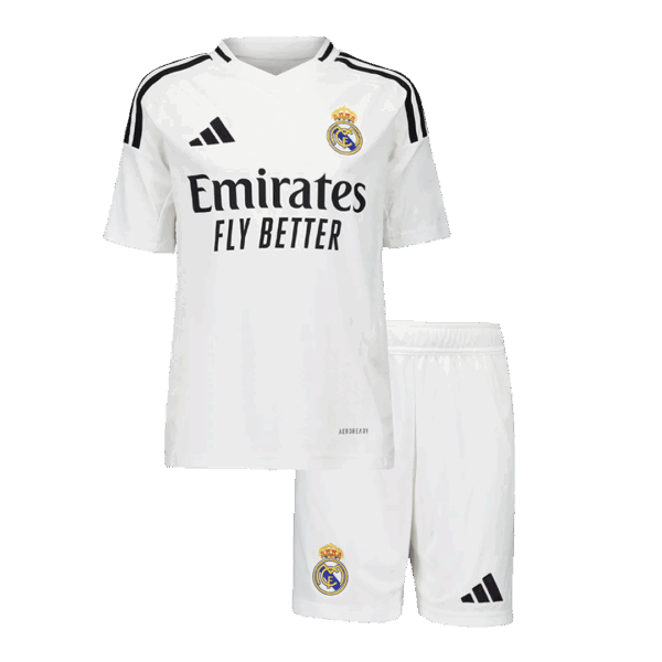 Kids MBAPPE #9 Real Madrid Home Kit 2024/25 - Image 2