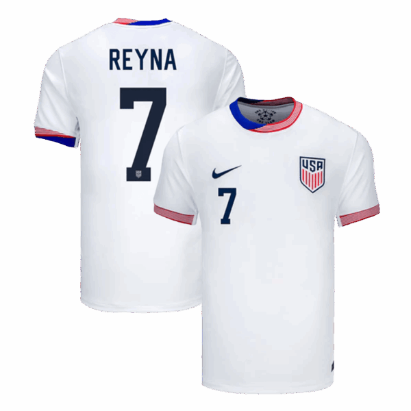 REYNA #7 USA Home Jersey Copa America 2024 - Image 2