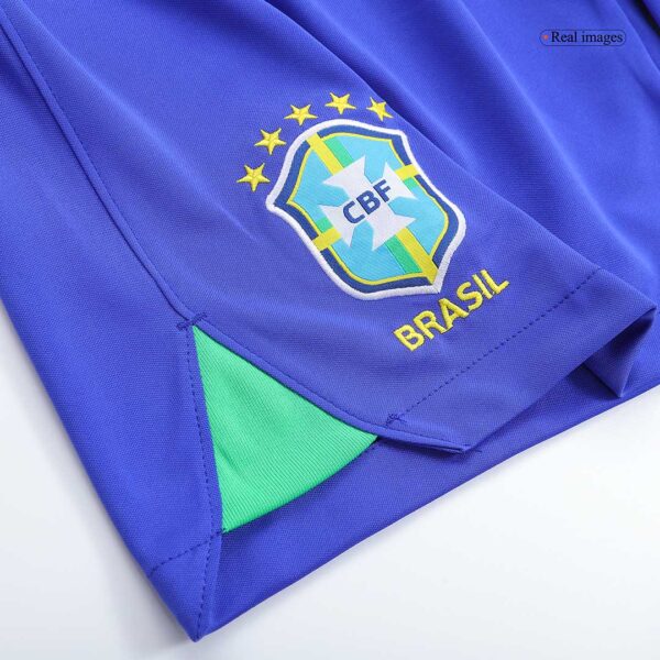 Brazil Soccer Shorts Home Replica 2022 - Image 9