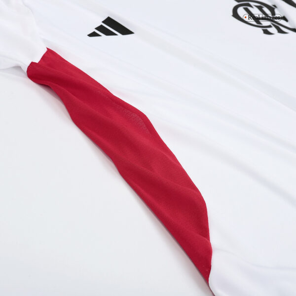 CR Flamengo Pre-Match Jersey White Replica 2023/24 - Image 10