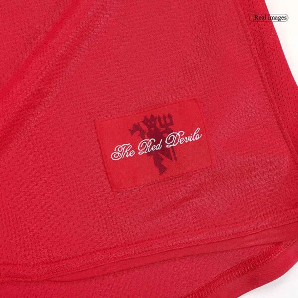 Retro Manchester United UCL Final Home Long Sleeve Jersey 2007/08 - Image 10