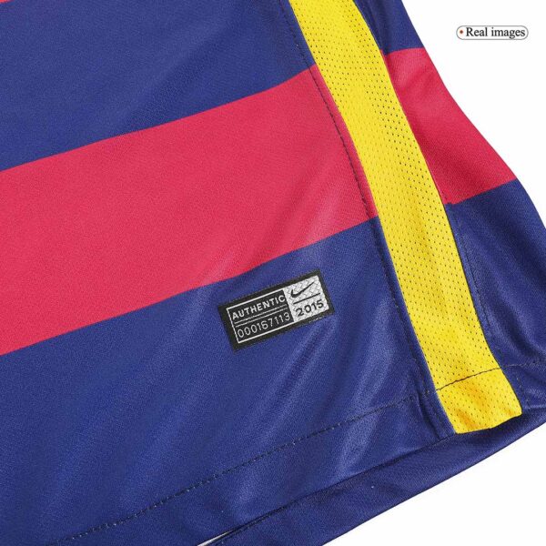 Su??rez #9 Retro Barcelona Home Jersey 2015/16 - Image 10