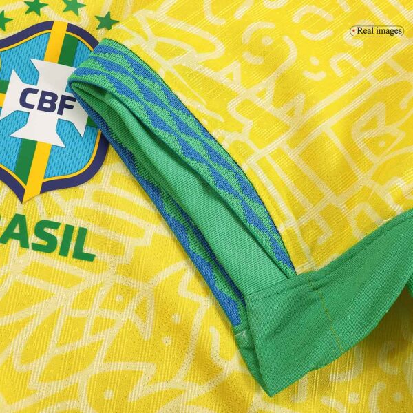 Brazil Home Jersey Player Version Copa America 2024 - Image 12
