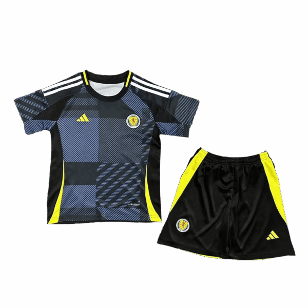 Kids Scotland Home Kit Euro 2024 - Image 2