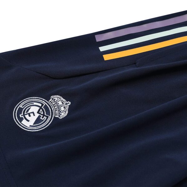 Real Madrid Sleeveless Training Kit (Top+Shorts) Navy 2023/24 - Image 14