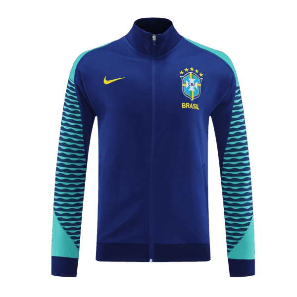 Brazil Training Jacket Kit (Jacket+Pants) Blue 2023/24 - Image 3