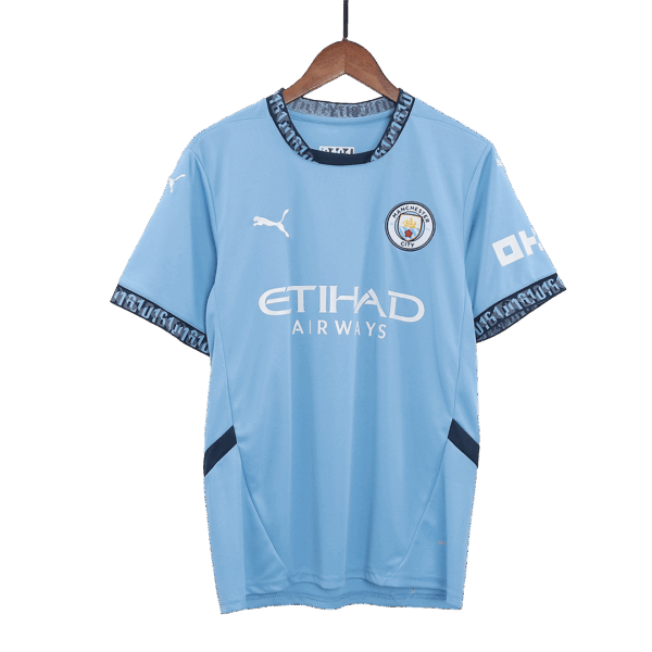 [Super Replica] DE BRUYNE #17 Manchester City Home Jersey 2024/25 - UCL Font - Image 3