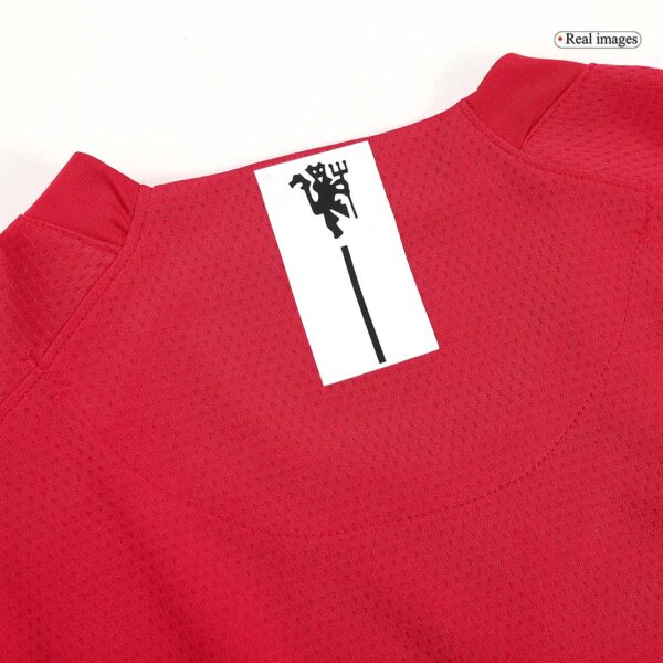 Retro Manchester United UCL Final Home Long Sleeve Jersey 2007/08 - Image 11