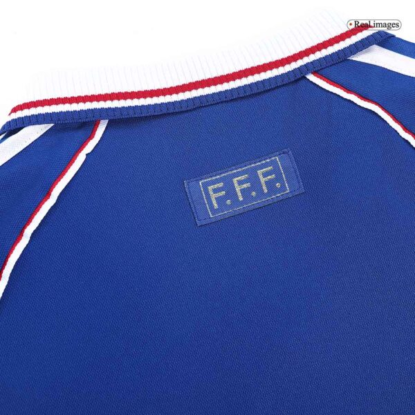 Retro France Home Jersey World Cup 1998 - Image 10