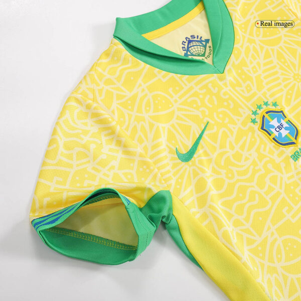 Kids Brazil Home Kit Copa America 2024 - Image 12