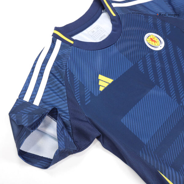 Kids Scotland Home Kit Euro 2024 - Image 12