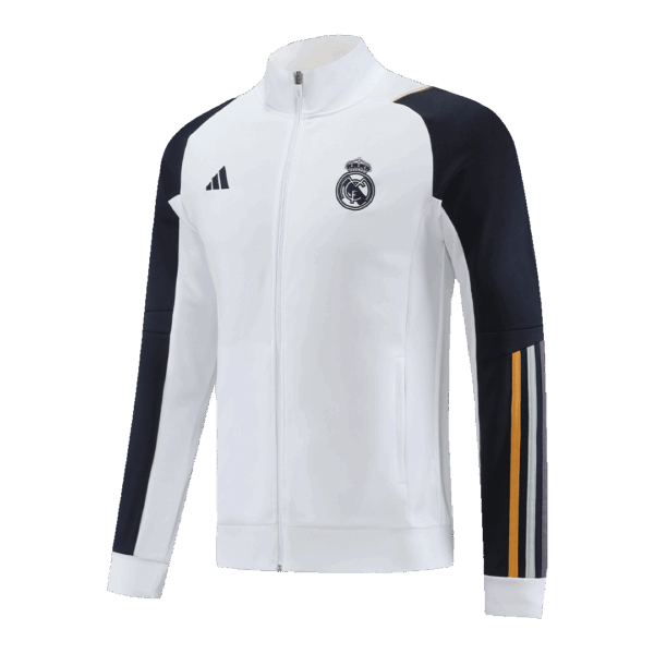 Real Madrid Training Jacket Kit (Jacket+Pants) White 2023/24 - Image 4