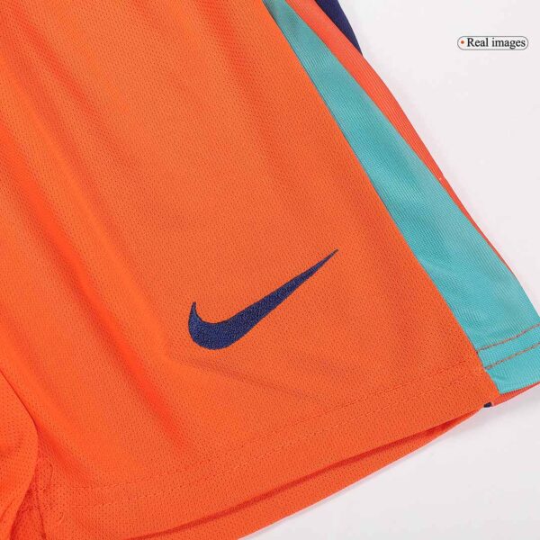 Kids Netherlands Home Jersey Kit Euro 2024 - Image 15
