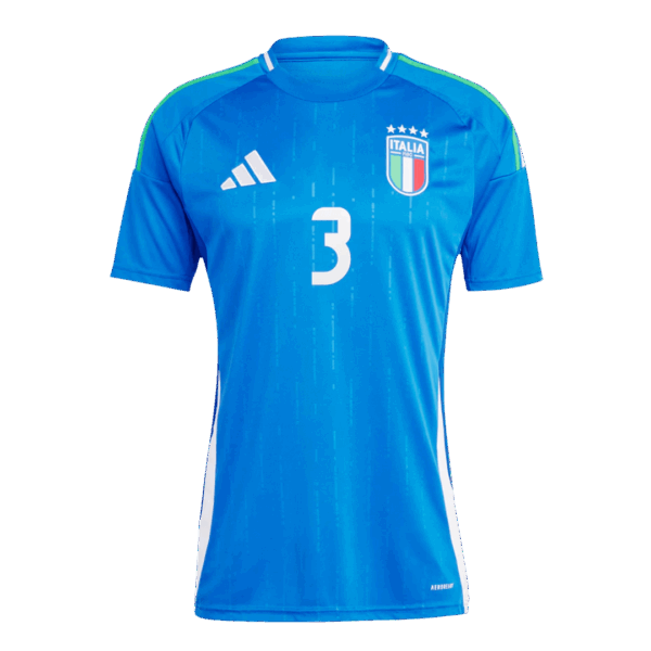 [Super Replica] DIMARCO #3 Italy Home Jersey Euro 2024 - Image 2