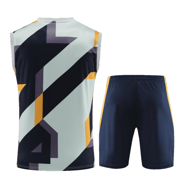 Real Madrid Sleeveless Training Kit (Top+Shorts) 2023/24 - Image 3