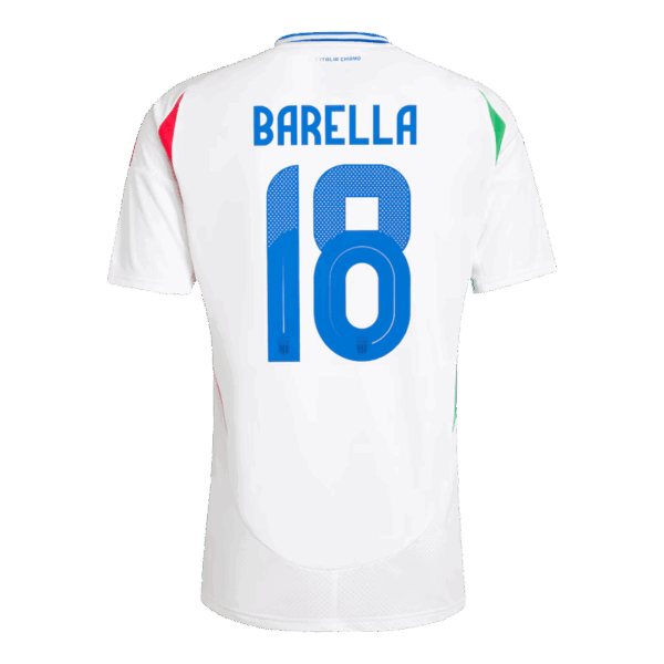 [Super Replica] BARELLA #18 Italy Away Jersey Euro 2024