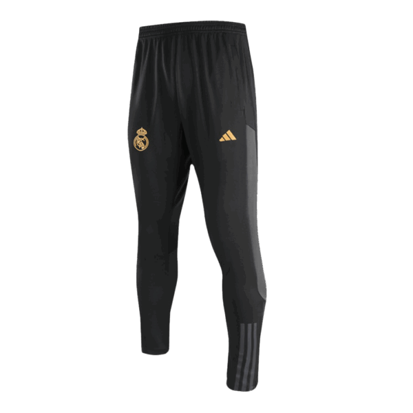 Real Madrid Zipper Sweatshirt Kit(Top+Pants) Black 2023/24 - Image 12