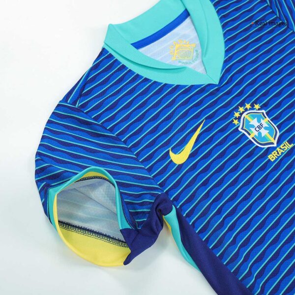 Kids Brazil Away Kit Copa America 2024 - Image 10