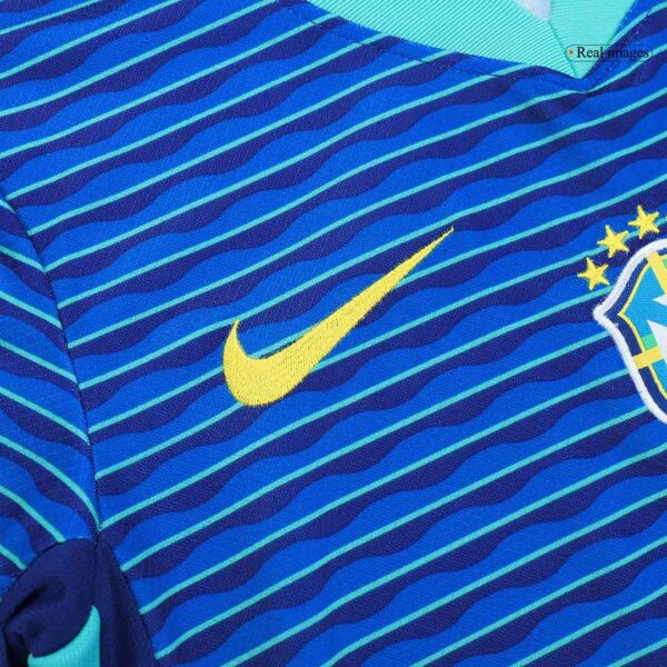 Kids Brazil Away Kit Copa America 2024 - Image 9