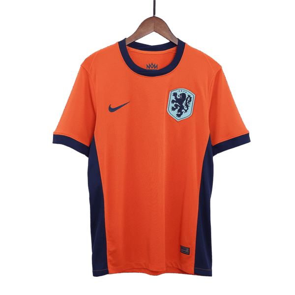 Netherlands Home Whole Kit(Jersey+Shorts+Socks) Euro 2024 - Image 4