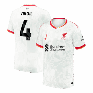 VIRGIL #4 Liverpool Third Jersey 2024/25